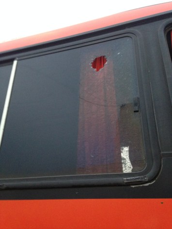 The first incident...